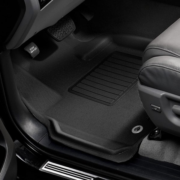Kagu R1 3D Max Pider Floor Liners for 2021-2022 Tesla Model 3, Black