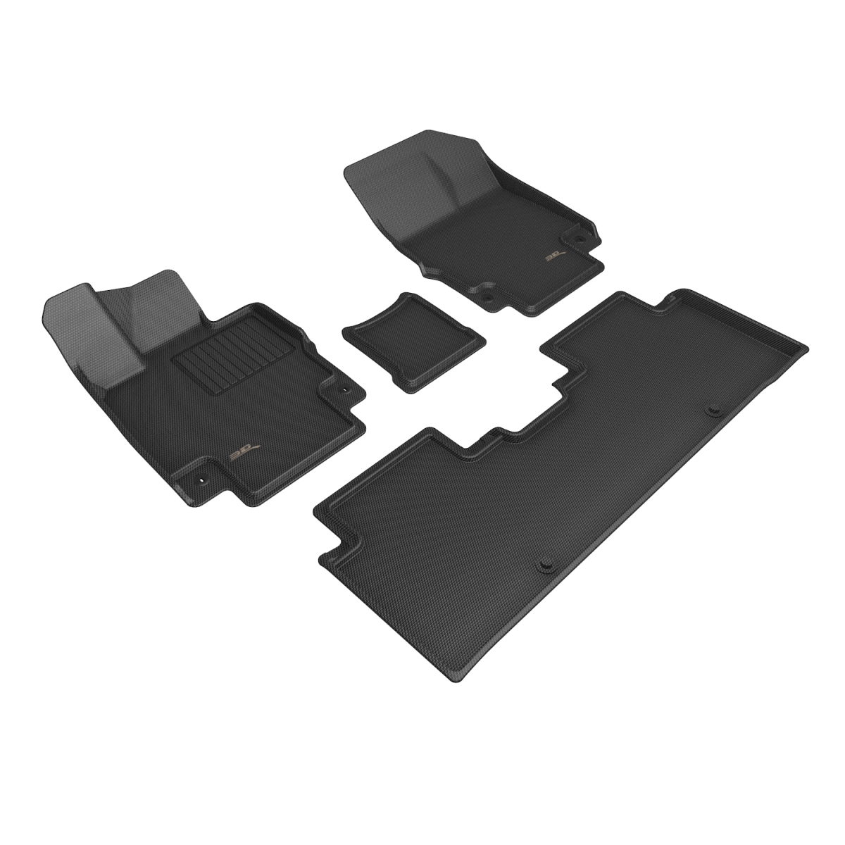 Kagu R1 R2 Floor Mat & Cargo Liner for 2023 Genesis GV60, Black