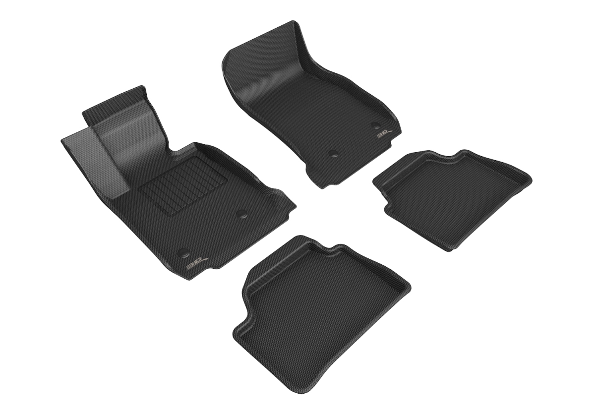 R1 R2 Kagu Floor Mat Fits for 2012-2019 Bmw 1 Series - Black