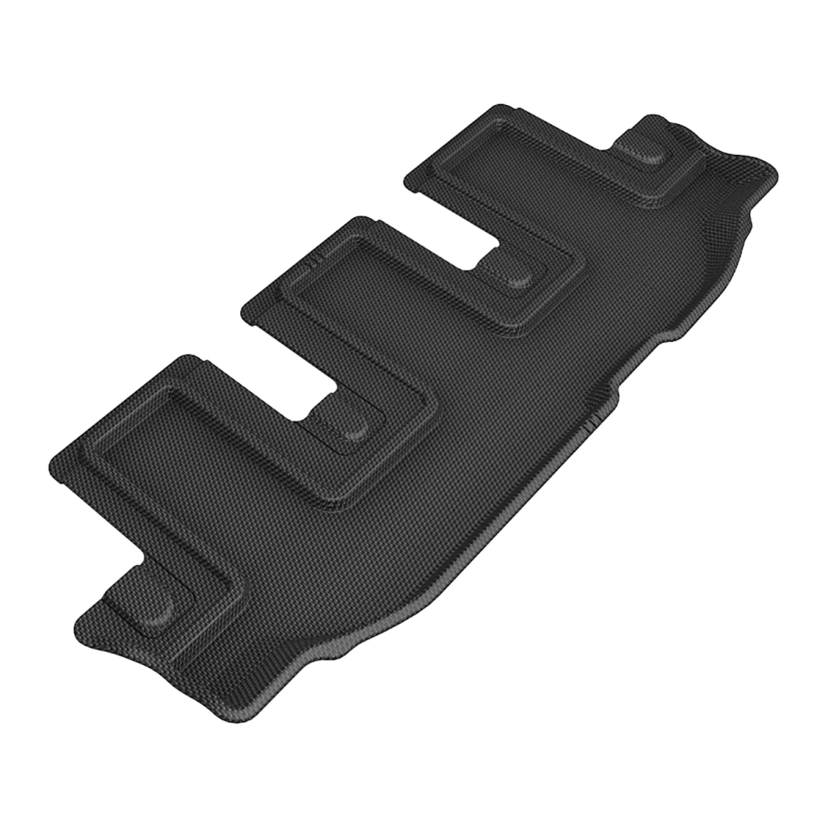 Third Row Custom Fit Kagu Floor Mat for 2019-2023 Subaru Ascent, Black