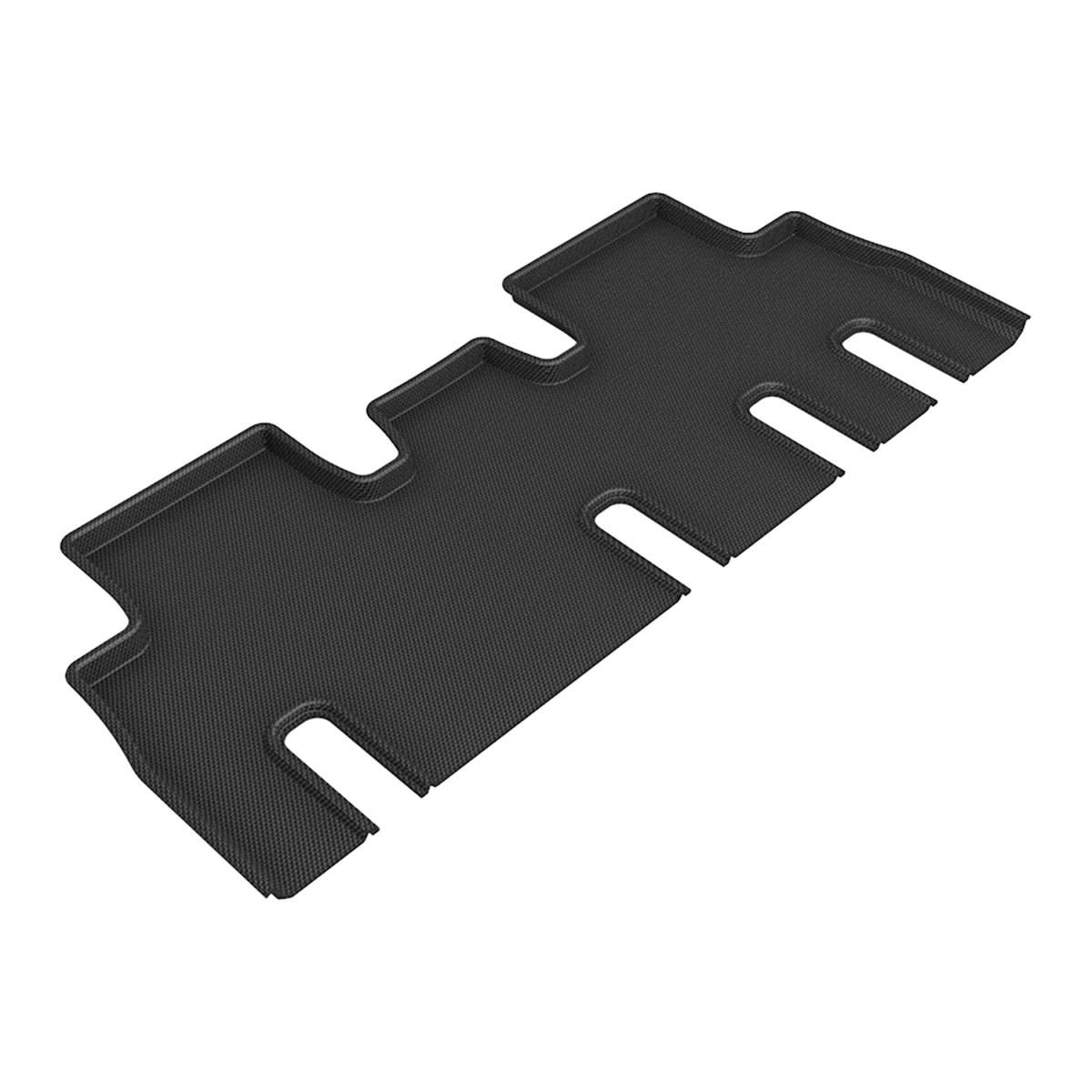 L1TL04821509 Custom Fit Kagu Floor Mat - Second Row for 2022-2023 Tesla Model X, Black
