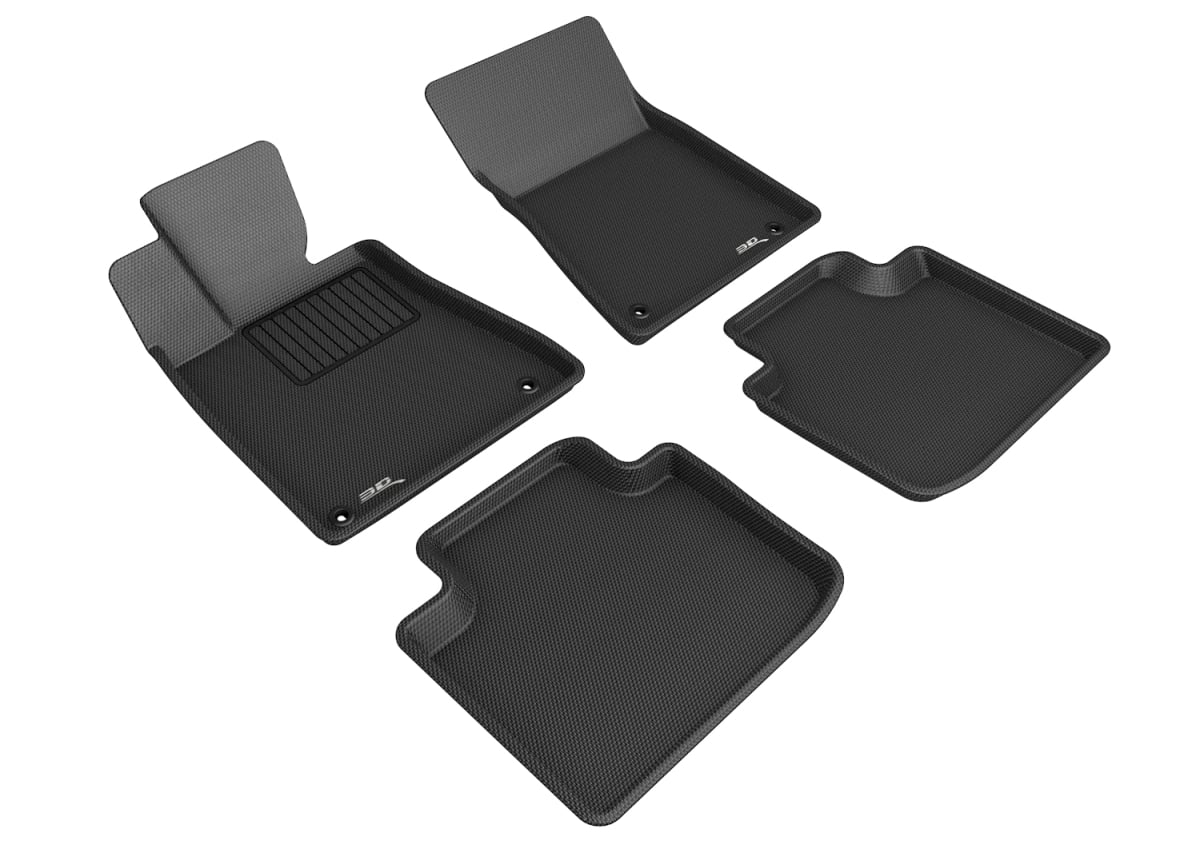 R1 R2 Kagu Floor Mat Fits for 2005-2011 Lexus Gs - Black
