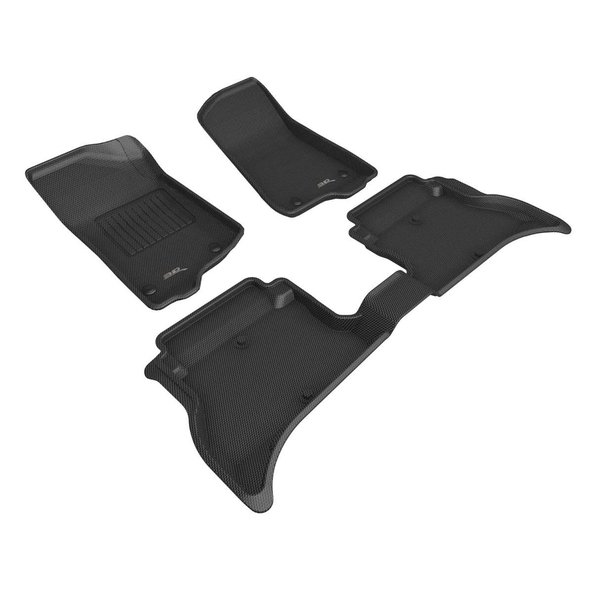 Custom Fit Floor Mat Compatible for 2021-2023 Jeep Wrangler Unlimited 4Xe Kagu R1 R2, Black