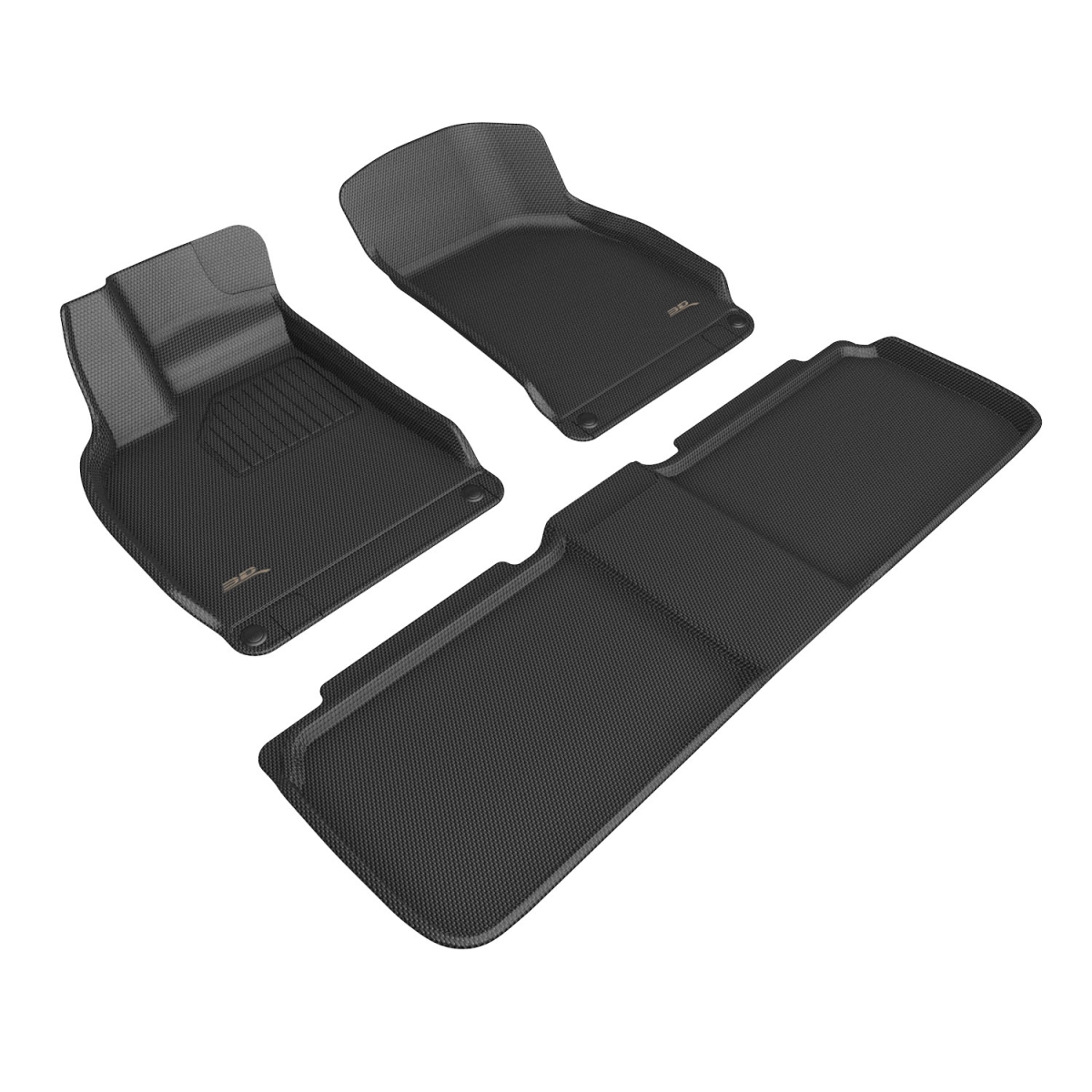 Black Custom Fit Kagu Floor Mat for 2022-2023 Air Lucid Full Set