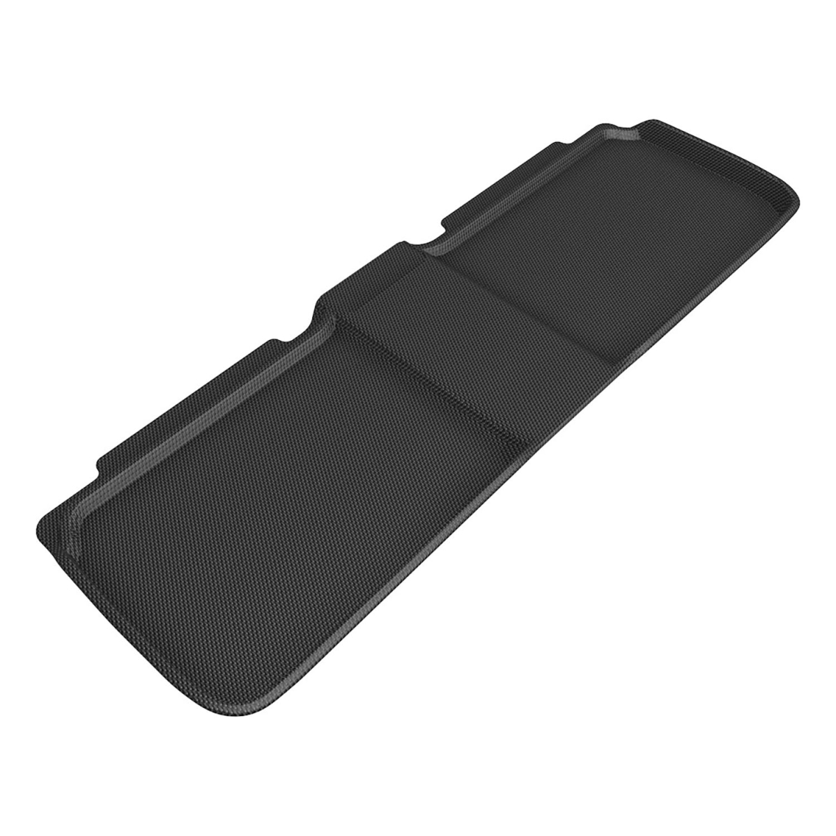 Black Custom Fit Kagu Floor Mat for 2022-2023 Lucid Air Second Row
