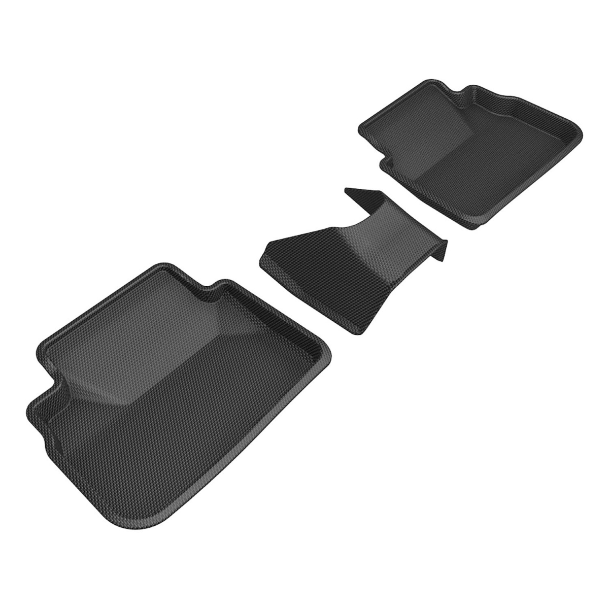 Custom Fit Kagu Second Row Floor Mat for 2022-2023 Subaru WRX, Black