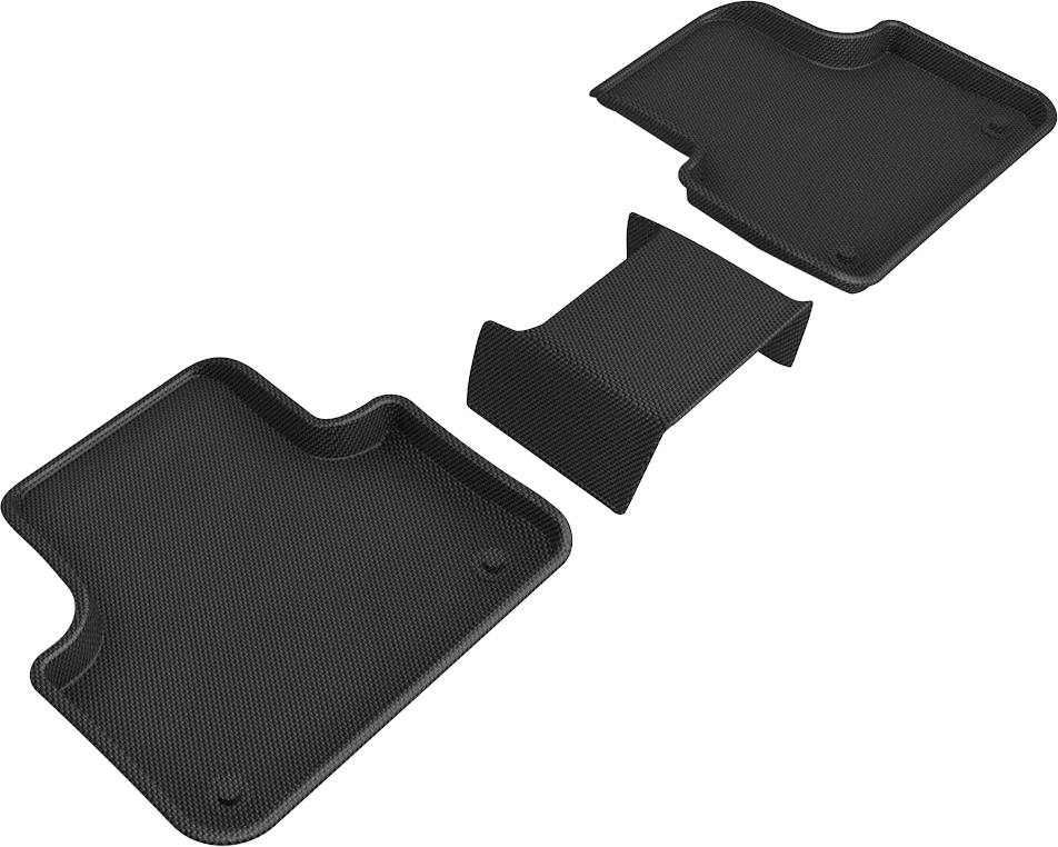 Second Row Custom Fit Kagu Floor Mat for 2019-2022 Lamborghini URUS, Black