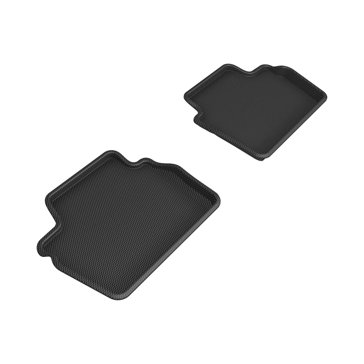Custom Fit Kagu Second Row Floor Mat for 2021-2024 BMW 4 Series, Black