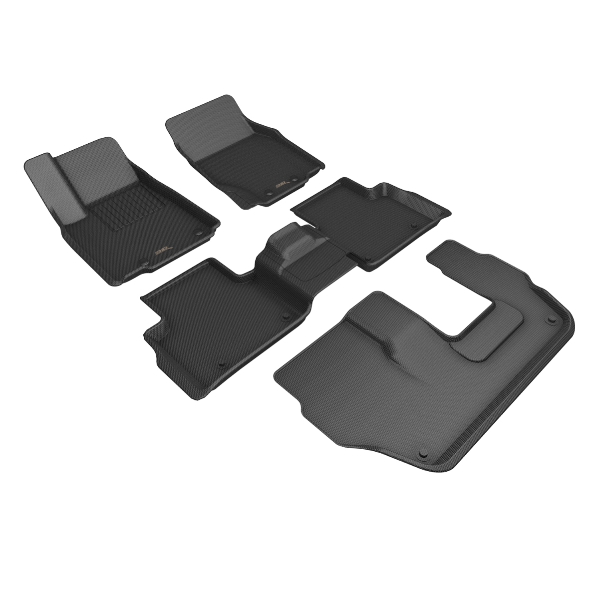 Kagu Floor Mat for 2023 Jeep Grand Cherokee - Black