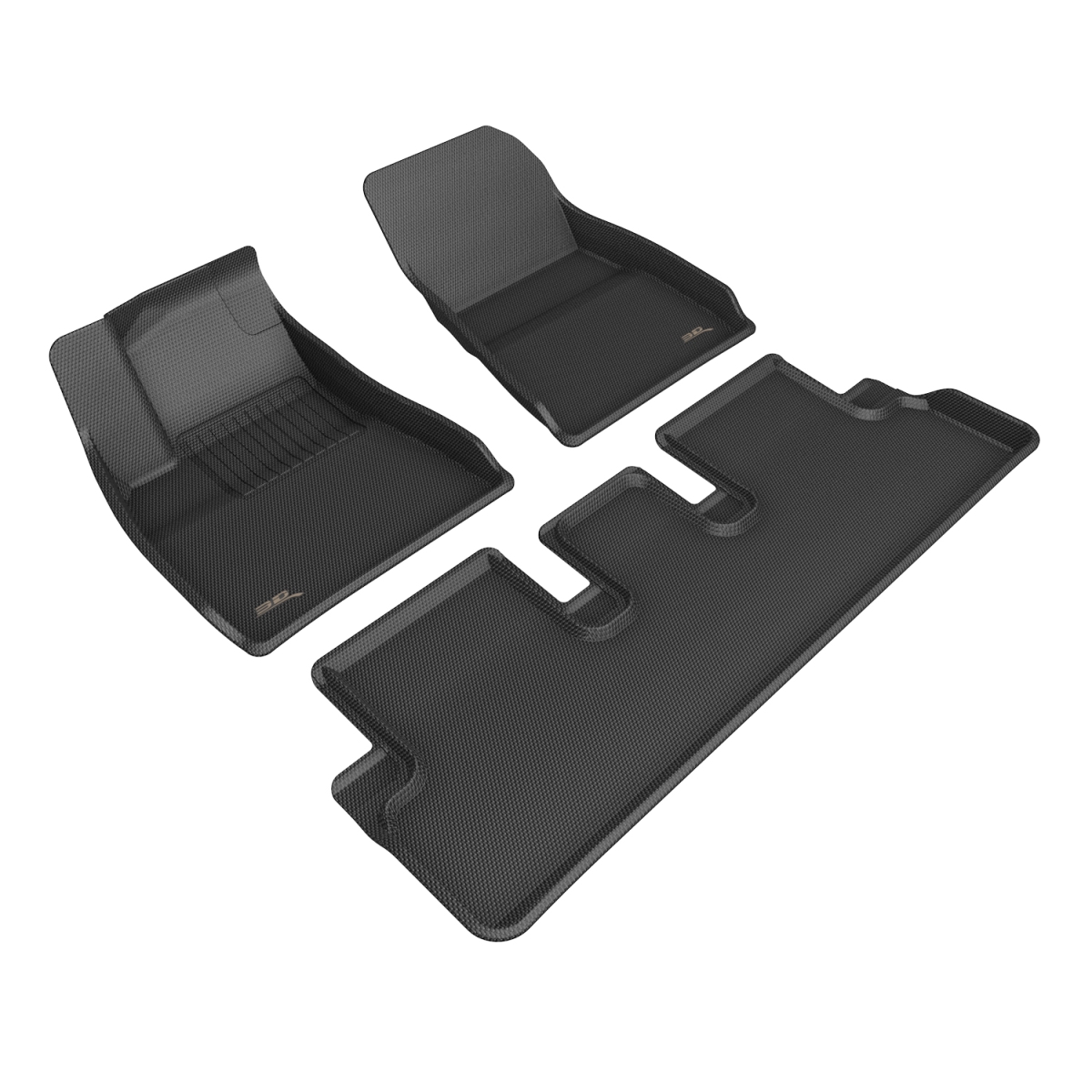All-Weather KAGU Series Floor Mat for 2024-2024 Tesla Model 3, Black