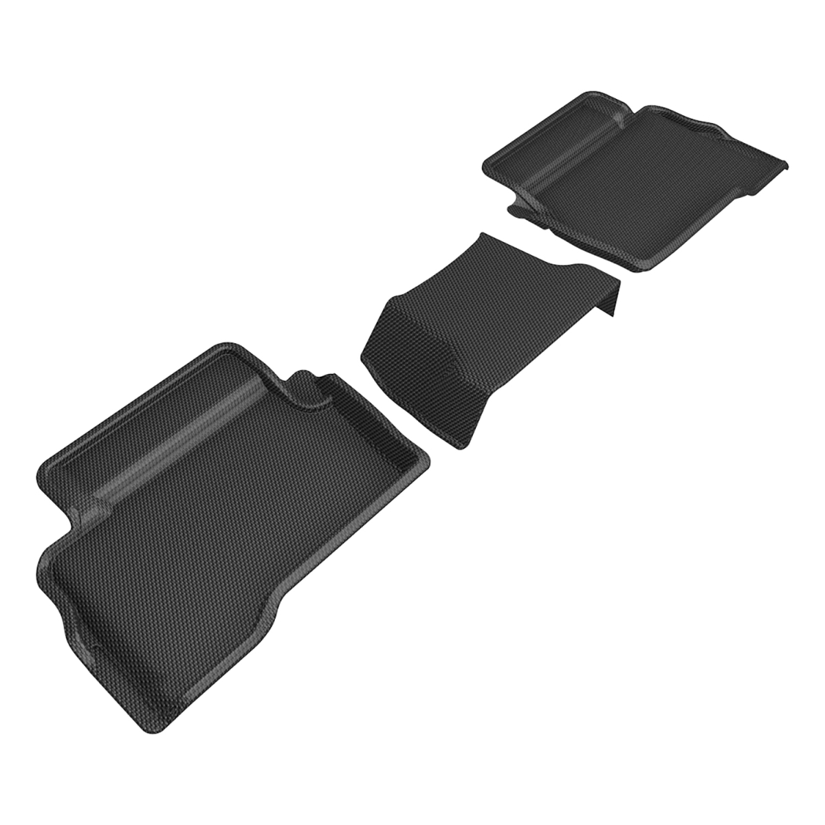 L1TY32221509 Kagu 2nd Row Floor Liners - Black