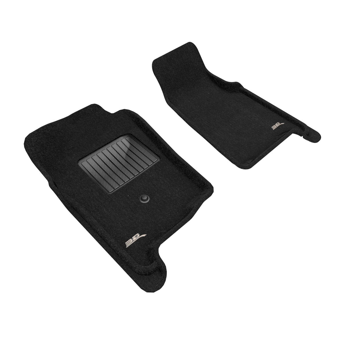 L1FR02604709 1st Row Elegant Black Floor Mat for 2004-2011 Ford Ranger Regular & Super Cab