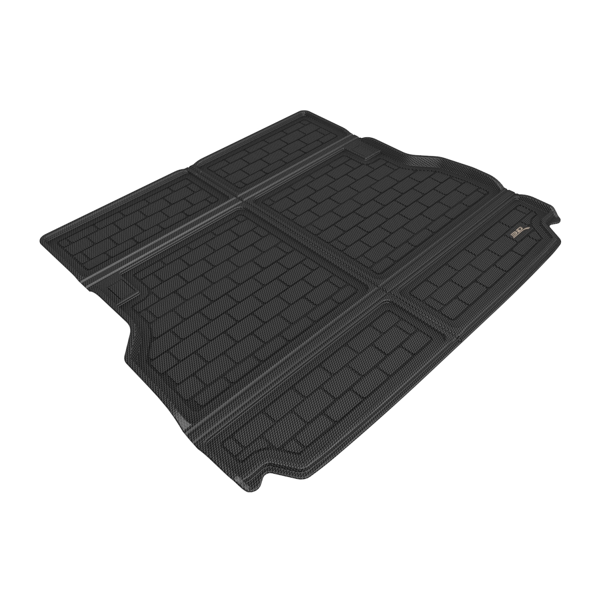 Picture of 3D MAXpider M1TY3231309 Kagu Cargo Liner - Foldable for 2024-2025 Toyota Land Cruiser&#44; Black