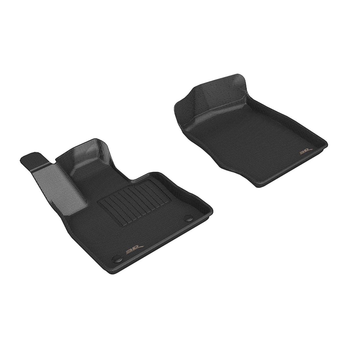 Picture of 3D MAXpider L1FR18311509 Kagu 1st Row Floor Liner for 2021-2025 Ford Explorer&#44; Black
