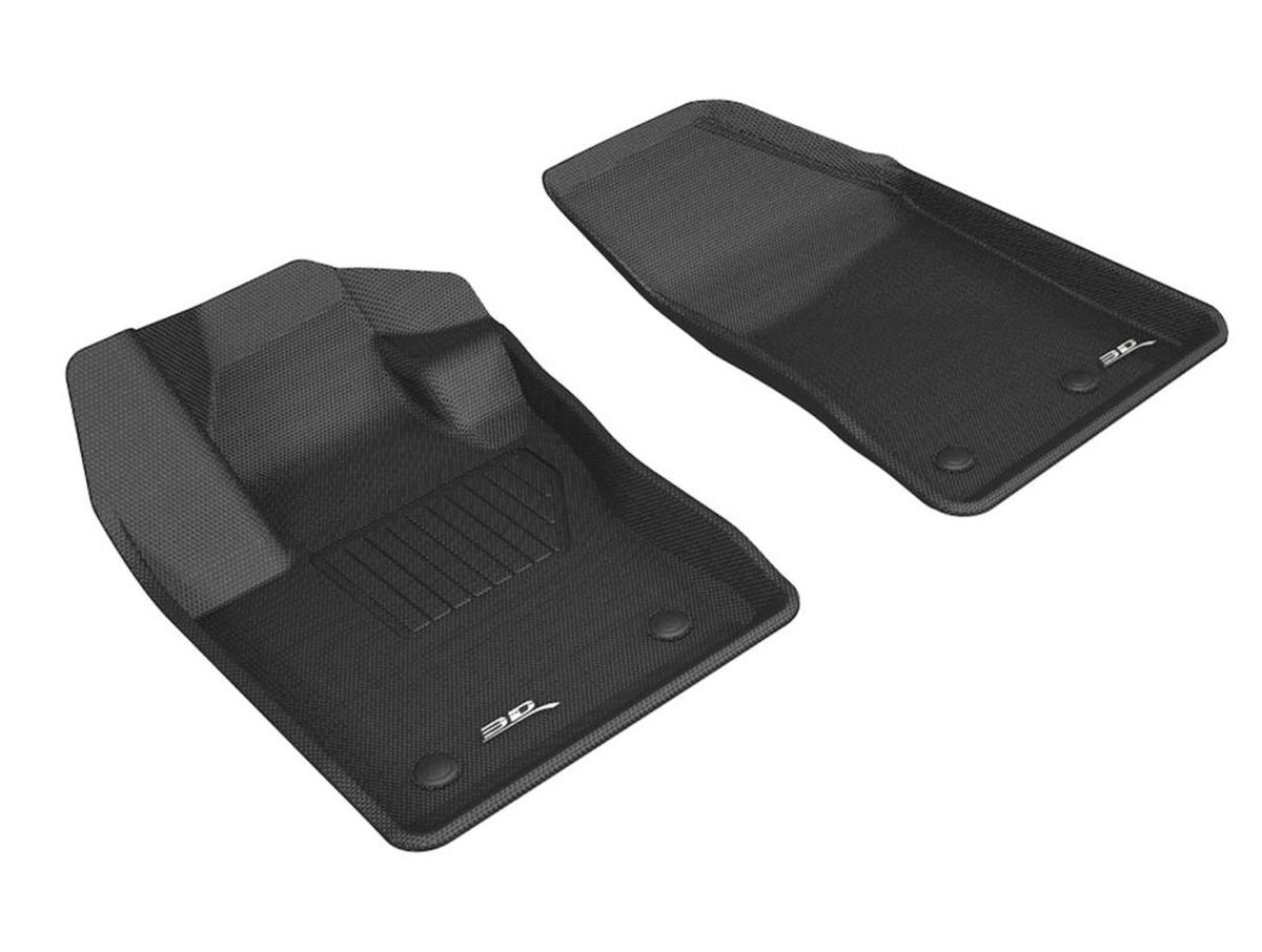 Picture of 3D MAXpider 9325-09 18 x 12 x 12 in. Carbon Fiber Handy Trunk Floor Liner Mat - Black