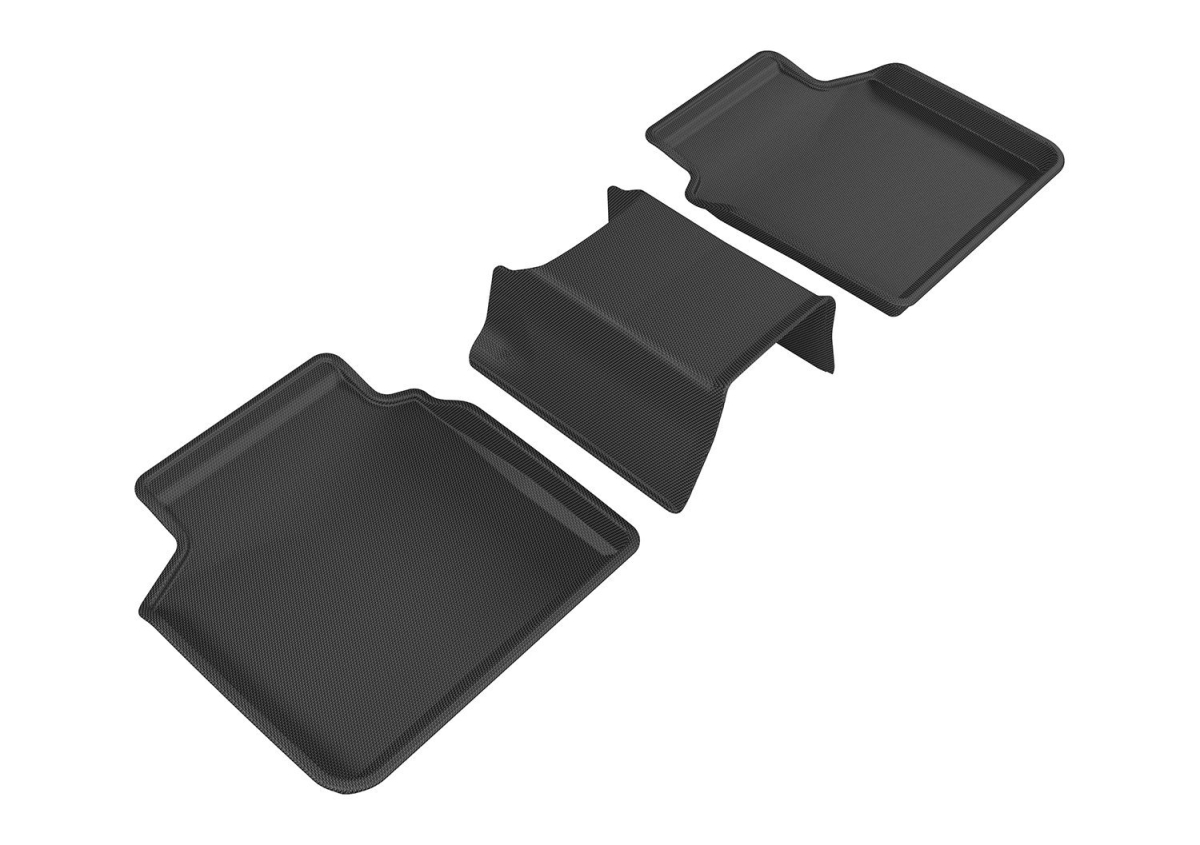 Carbon Fiber Embossed Pattern Kagu Black 2 nd Row Exclude Xdrive for 2016-2017 BMW 7 Series G12
