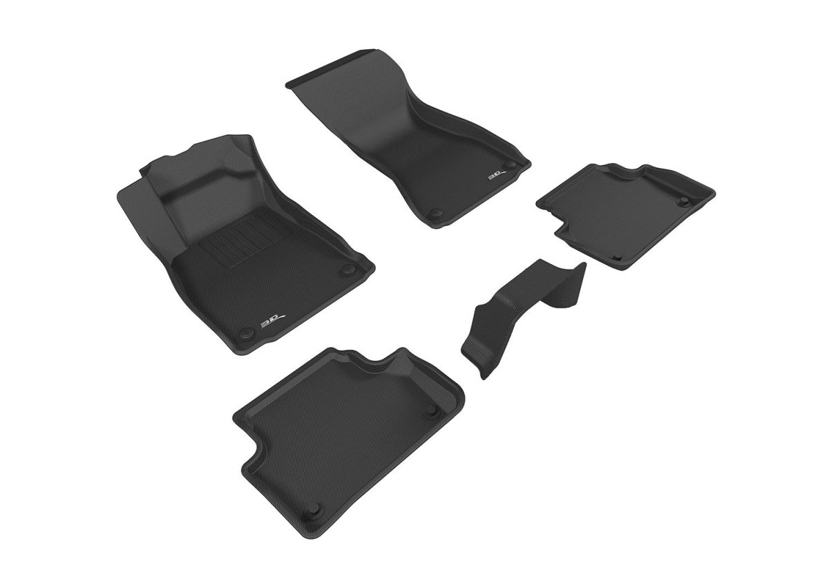 L1AD04201509 Carbon Fiber Embossed Pattern Kagu Black 1st Row 2nd Row 2017 for Audi A4