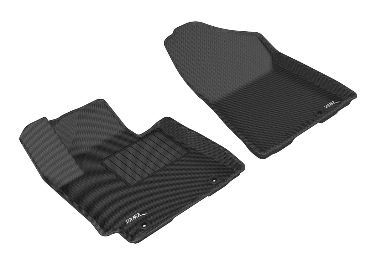 L1HY06611509 All Weather Floor Mat in Kagu Black 1st Row for 2016-2017 Hyundai Tucson