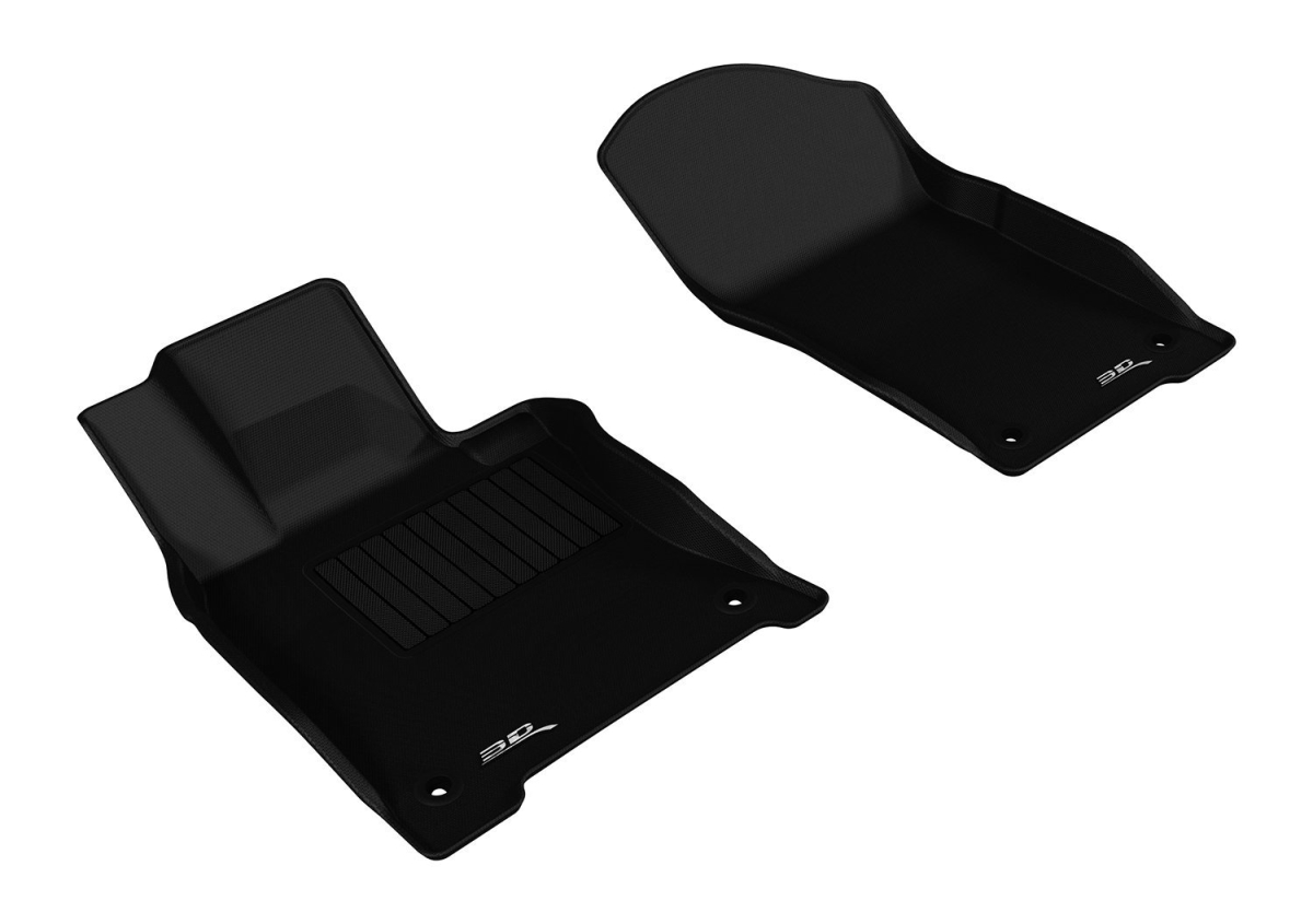 Carbon Fiber Embossed Pattern Kagu Black 1st Row for 2013-2017 Infiniti Q50 - Black - 3.5 lbs