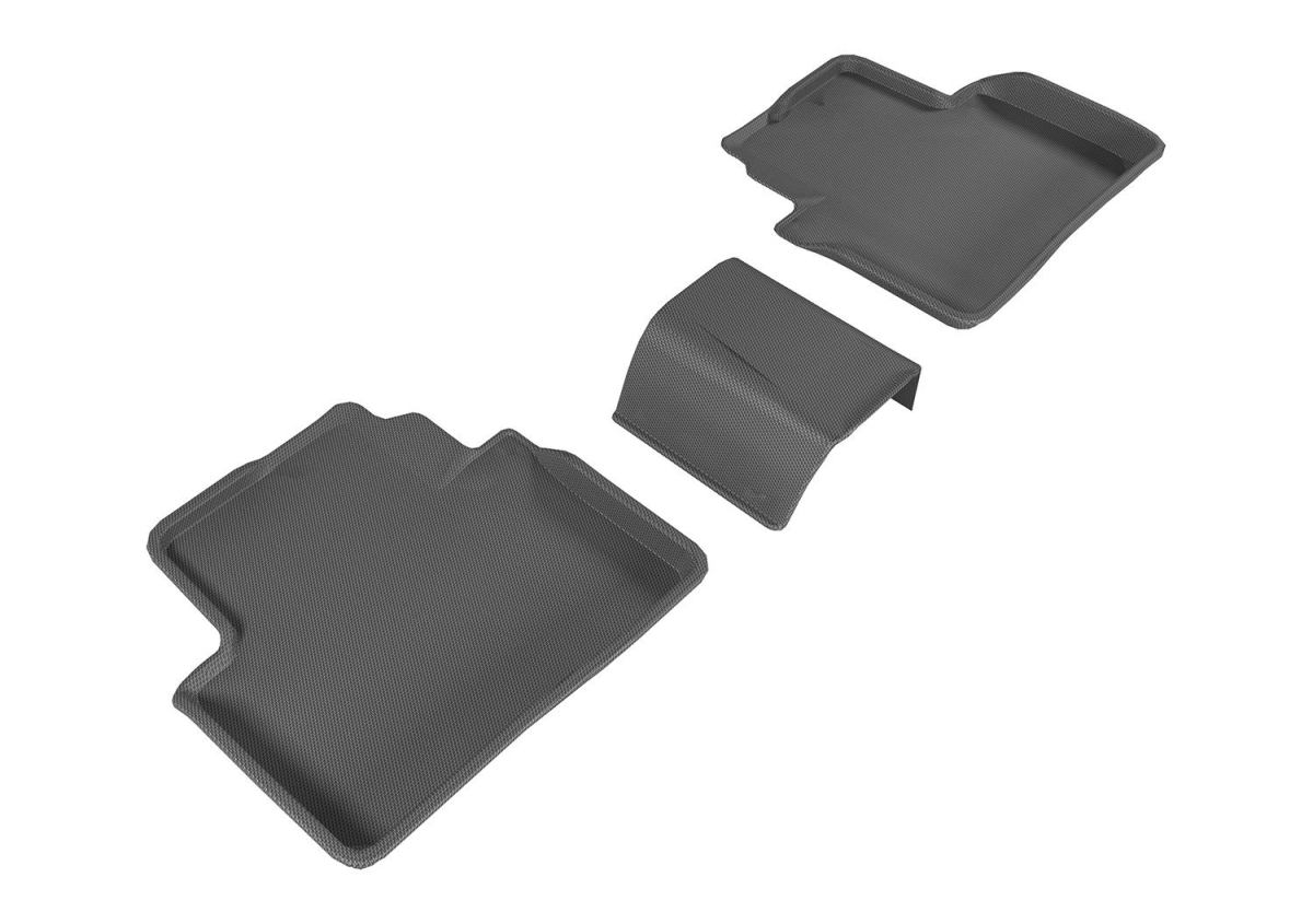 L1HD07421509 Carbon Fiber Embossed Pattern CPE & SDN Kagu Black 2nd Row 3 Piece for 2016 Honda Civic