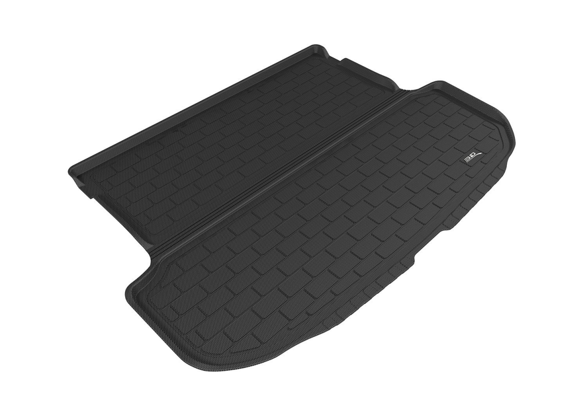 Carbon Fiber Embossed Pattern Kagu Black Cargo Liner Stowable for 2016 Lexus Rx350 & 450H