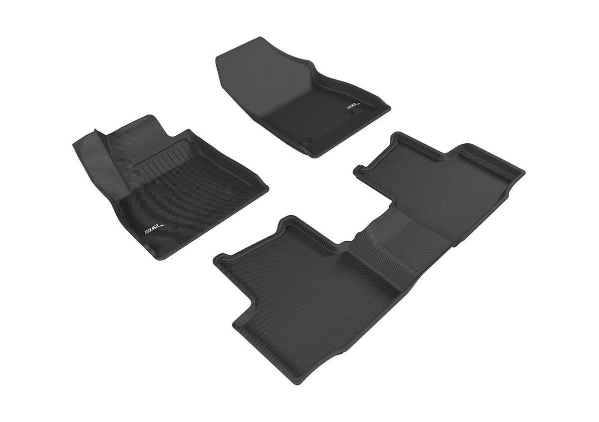 Carbon Fiber Embossed Pattern Kagu Black 1st Row 2nd Row for 2016-2017 Chevrolet Cruze