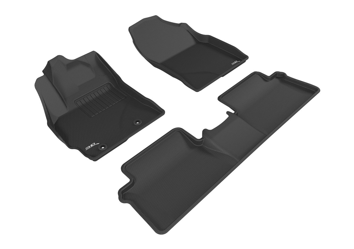 L1SC00601509 Carbon Fiber Embossed Pattern Kagu Black 1st Row 2nd Row for 2016 Scion IM