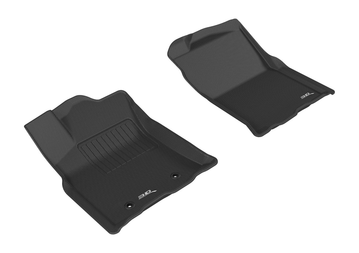 L1TY19211509 Carbon Fiber Embossed Pattern Access Cab - Double Cab Kagu Black 1st Row for 2016 Toyota Tacoma