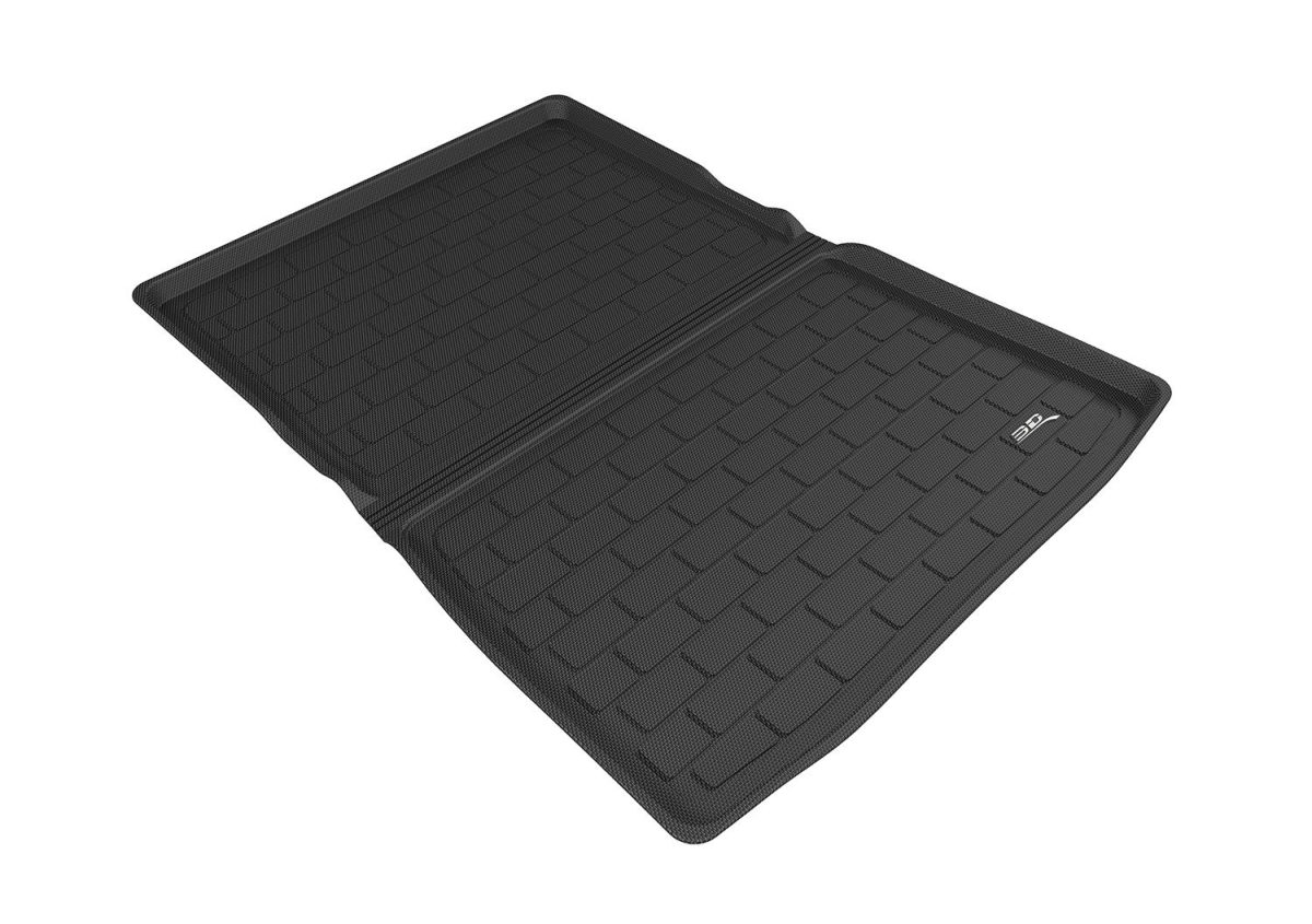 M1BM0761309 Carbon Fiber Embossed Pattern Kagu Black Cargo Liner Stowable for 2016-2017 BMW 7 Series G12