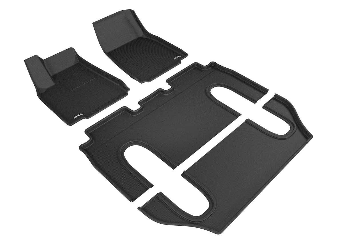L1TL00101509 R1 R2 R3 Kagu Floor Mat for Tesla Model X 2016-2017, Black