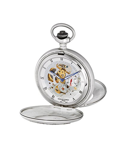 Picture of Charles-Hubert Paris DWA023 Double Cover Mechanical Pocket Watch