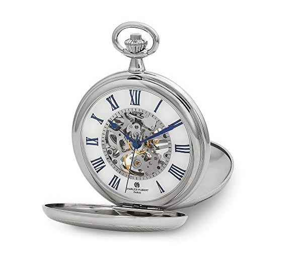 Picture of Charles-Hubert Paris DWA045 Double Hunter Case Mechanical Pocket Watch