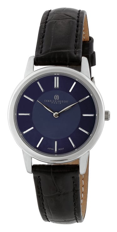 7004-E Womens Stainless Steel Quartz Dial Watch, Blue