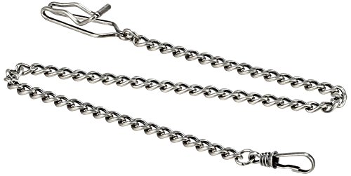 Picture of Unitron Enterprise 3547-AW Antique Chrome Brass Pocket Watch Chain - 14.5 in.