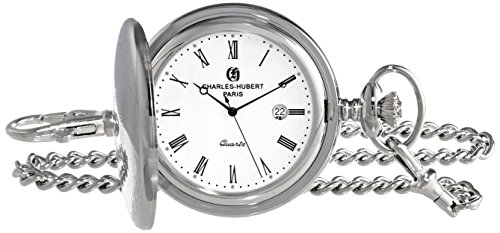 Unitron Enterprise 3915 Stainless Steel Oval Design Pocket Watch