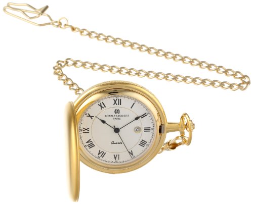 Picture of Unitron Enterprise 3939 Gold Finish White Dial Pocket Watch