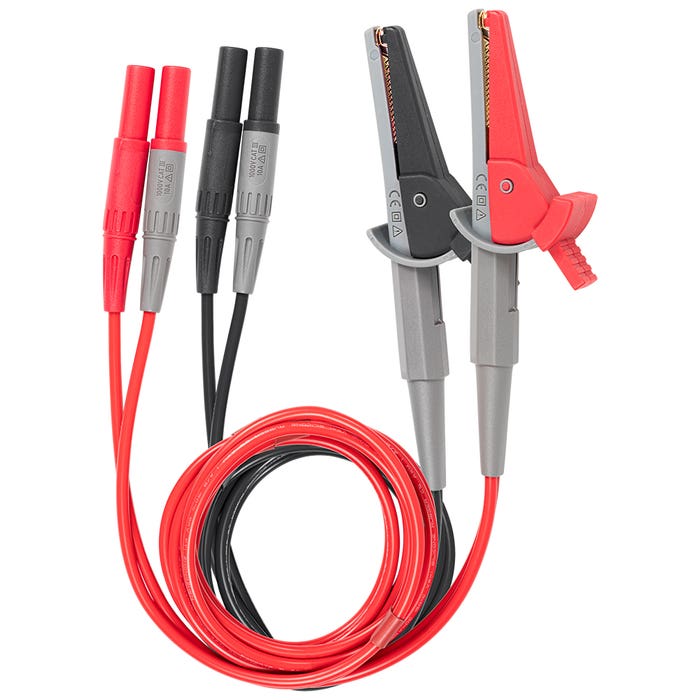 ATL190 48.5 in. Test Leads for CLM100 Cable Length Meters, Orange & Gray