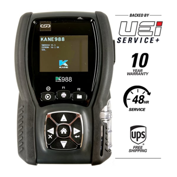 KANE988 Industrial Boiler & Heat Pump Analyzer, Black