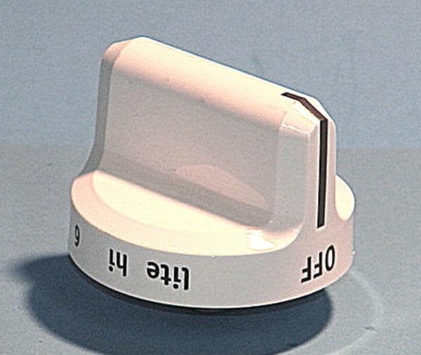 Picture of Frigidaire 316545007 Oven Valve Knob; White
