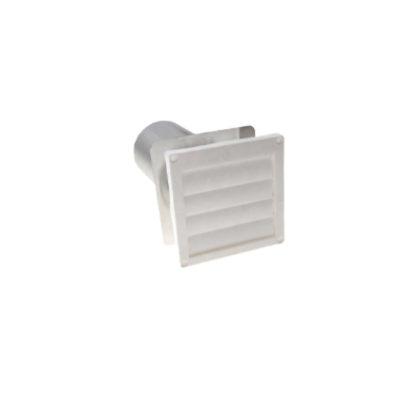 8212662 Dryer Flush Mounted Louvered Vent; White