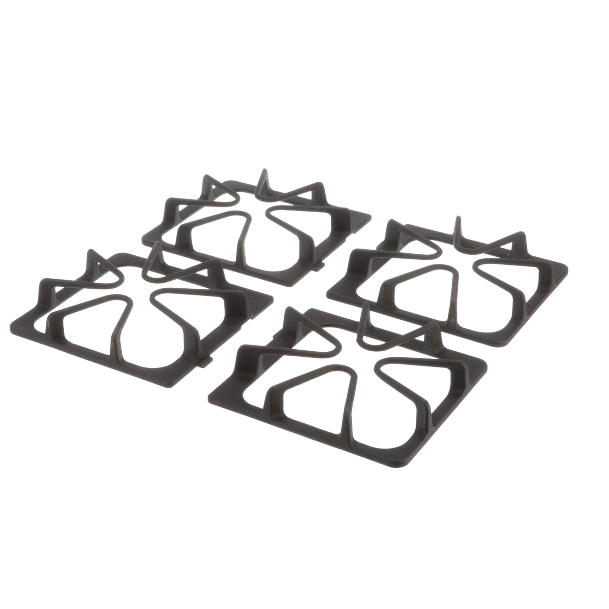 WPW10447925 Cast Grate Kit without Caps; Black