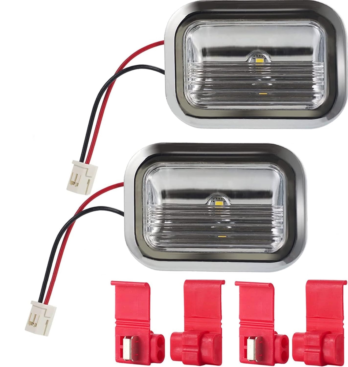 Picture of Aftermarket Appliance W11462342 Refrigerator LED Module & Splice Kit; Chrome
