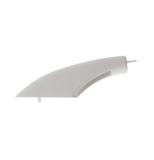 Picture of Aftermarket Appliance WB07K10043 Oven Door Handle End Cap; White