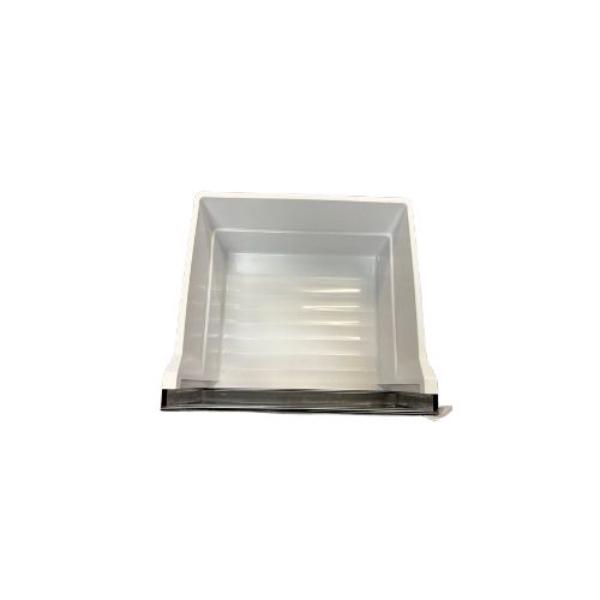 Picture of Samsung DA97-21878F Refrigerator Vegetable Lower Case Assembly; RF9000AC
