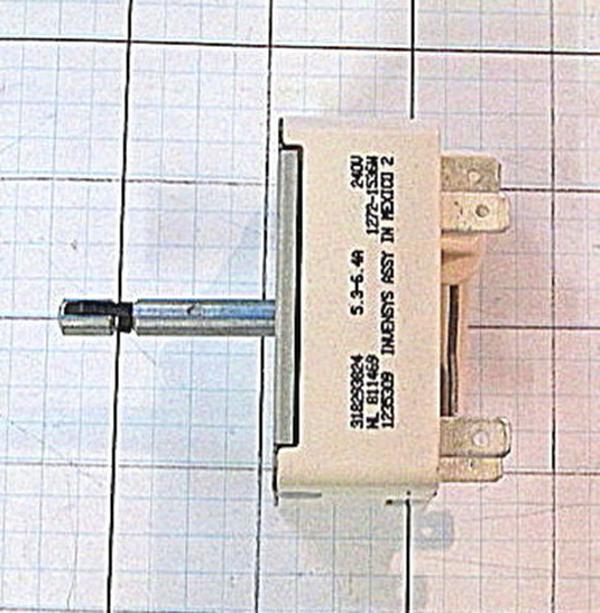 Picture of Frigidaire 318293824 Oven Small Surface Unit Switch