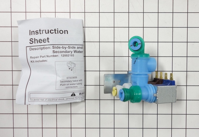 Picture of Whirlpool 12002193 Refrigerator Water Valve
