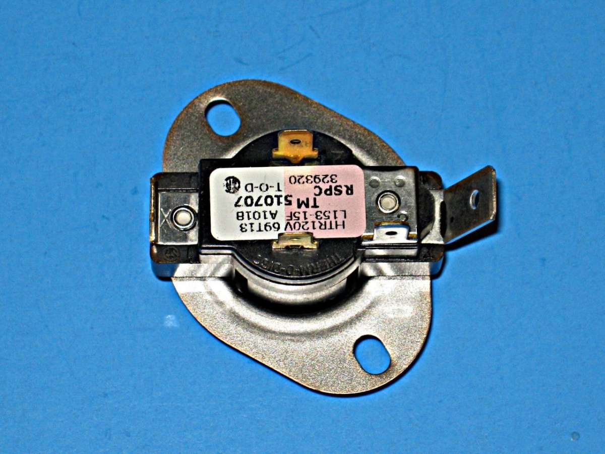 D510707P Pink & White Dryer Thermostat with Instructions