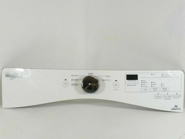 W10919207 Dryer Control Panel