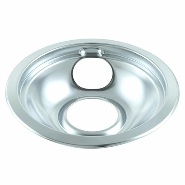 WPW10196406 6 in. Chrome Drip Bowl with Hole