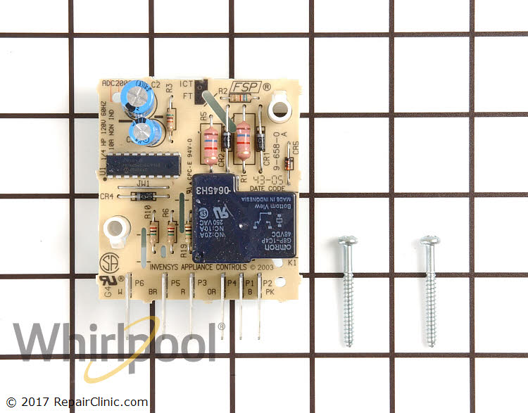 Picture of Whirlpool WP2304099 Refrigerator Electronic Control